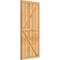 Ekena Millwork Framed Board-n-Batten Shutters w/Z-Bar, Rough Sawn Western Red Cedar, 26 7/8W x 59H, PR RBF06Z26X059RWR - alternate 5